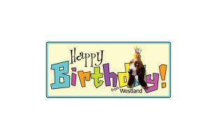 Happy Birthday By Westland Giftware
