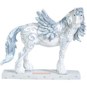 Westland Giftware Horse of a Different Color Angel Clydesdale Horse Figurine