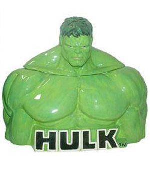 Incredible Hulk Cookie Jar