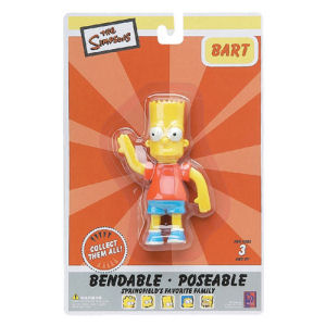 Bart Simpson 4.5 inch Bendable Figurine