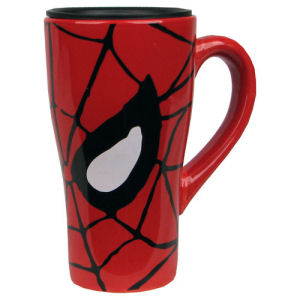Spider-Man Eyes 18 Ounce Ceramic Travel Mug