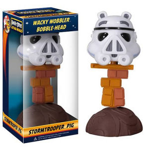 Star Wars Angry Birds Stormtrooper Pig Bobble Head