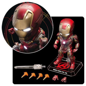 Avengers Age of Ultron Battle-Damage Iron Man Mark 43 Egg Attack Action Figure - Previews Exclusive