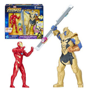 Avengers Infinity War Iron Man vs. Thanos Battle Set Action Figures