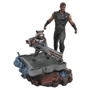 Marvel Premier Collection Avengers: Infinity War Thor and Rocket Raccoon Statue
