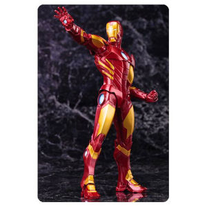 Marvel Comics Avengers Now Iron Man Red Variant ArtFX+ Statue