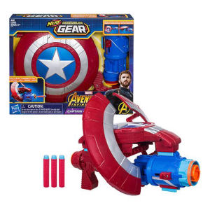 Marvel Avengers Infinity War Nerf Captain America Assembler Gear