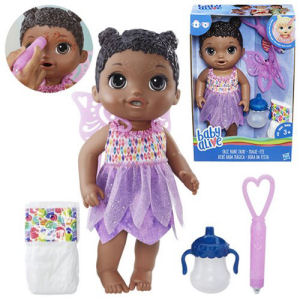 Baby Alive Face Paint Fairy African American Doll