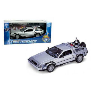 Back to the Future 2 DeLorean 1981 Time Machine Die-Cast Metal 1/24th Scale Vehicle