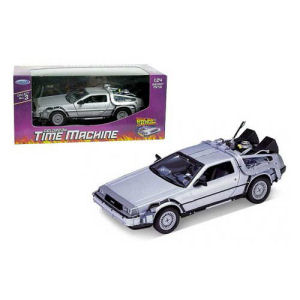 Back to the Future DeLorean 1981 Time Machine Die-Cast Metal 1/24th Scale Vehicle