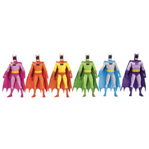 Batman Rainbow Action Figure 6 Pack