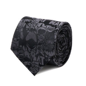 Batman Comic Black Italian Silk Tie