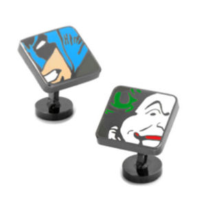 Batman and Joker Mash-Up Cufflinks
