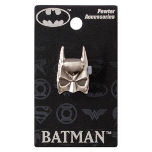 Batman Mask Pewter Lapel Pin