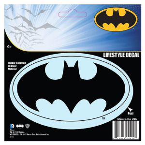 Batman Classic Logo Black Decal