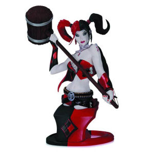 DC Comics Super Villains Harley Quinn Second Edition Bust