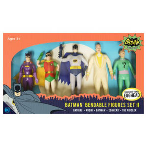 Batman Classic TV Series 5.5 Inch Bendable Figure Box Set Wave 2