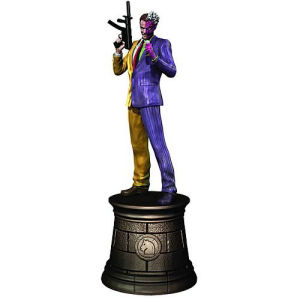 Batman Two-Face Black Knight Chess Piece with Magazine