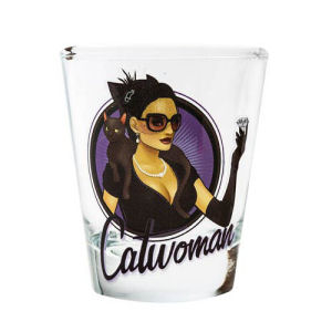 DC Bombshells Catwoman Shot Glass