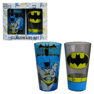 Batman 16 Ounce Pint Glass 2 Pack