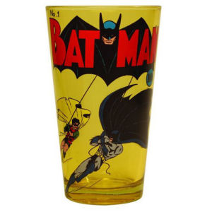 Batman Number One Comic Cover 16 Ounce Pint Glass
