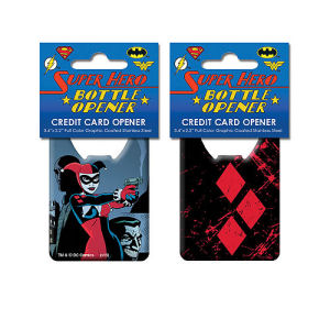Batman Harley Quinn Iconic Credit Card Bottle Opener