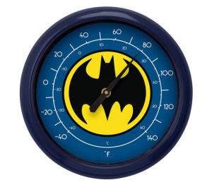 Batman Logo 10 Inch Thermometer