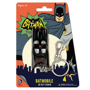 Batman Classic TV Series Batmobile 3 Inch Figural Key Chain