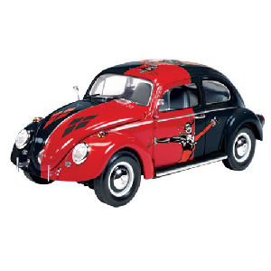 Batman Harley Quinn Volkswagen Beetle 1/24th Scale Snap-Fit Model Kit