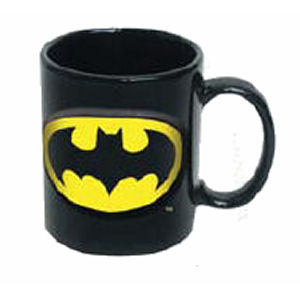 Batman Embossed 20 Ounce Ceramic Mug