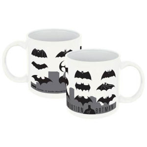 Batman Logo Evolution 20 Ounce Ceramic Mug
