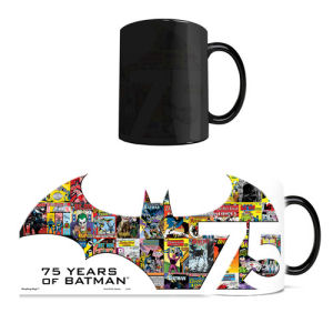 Batman 75th Anniversary DC Comics Justice League Morphing Mug