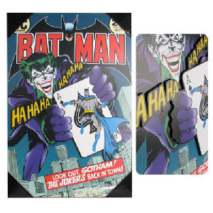 Batman Jokers Back #251 Comic Cover 3D Wood Wall Art