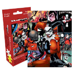 Harley Quinn 100-Piece Pocket Puzzle