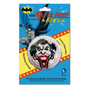 Batman The Joker Embroidered Crocheted Footbag