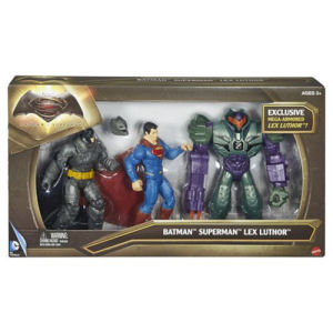 Batman v Superman Dawn of Justice Action Figure 3 Pack