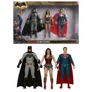 Batman v Superman Dawn of Justice Bendable Action Figure Set