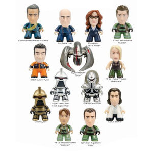 Battlestar Galactica Titans Series 1 Vinyl Mini-Figure Master Carton