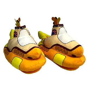 Beatles Yellow Submarine Plush Slippers