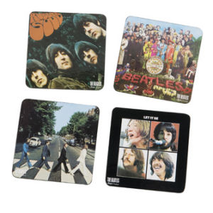 The Beatles Album Cover Coasters, Set of Four