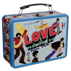 The Beatles All You Need is Love Large Lunchbox Tin Tote