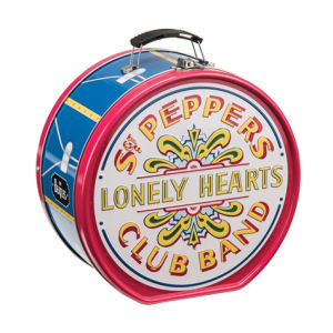 The Beatles Sgt. Peppers Lonely Hearts Club Band Drum Shaped Tin Tote