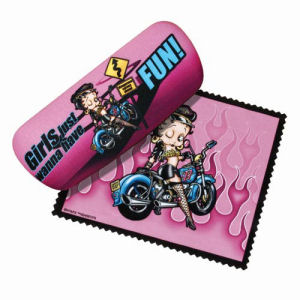 Betty Boop Biker Eyeglass Case