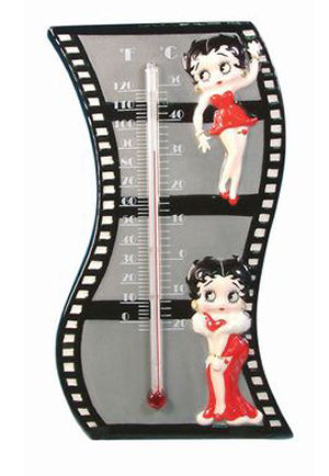 From the Betty Boop Collection. Betty Boop Filmstrip Thermometer