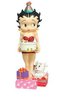 Westland Giftware Betty Boop Birthday Cake Figurine