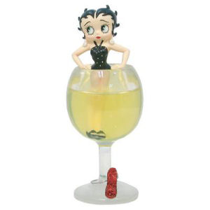 Betty Boop Wine Betty Clear Resin Figurine