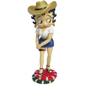Texas Hold em Betty Figurine