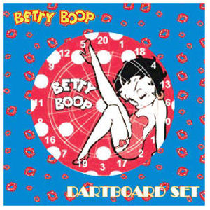 Betty Boop 18 Inch Dart Board Set