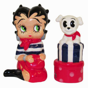 Betty Boop Salt and Pepper Shaker Set