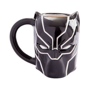 Black Panther 20 Ounce Ceramic Sculpted Mug